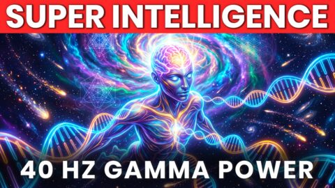 Powerful 40 Hz Gamma Waves: Super Intelligence Frequency, Binaural Beats